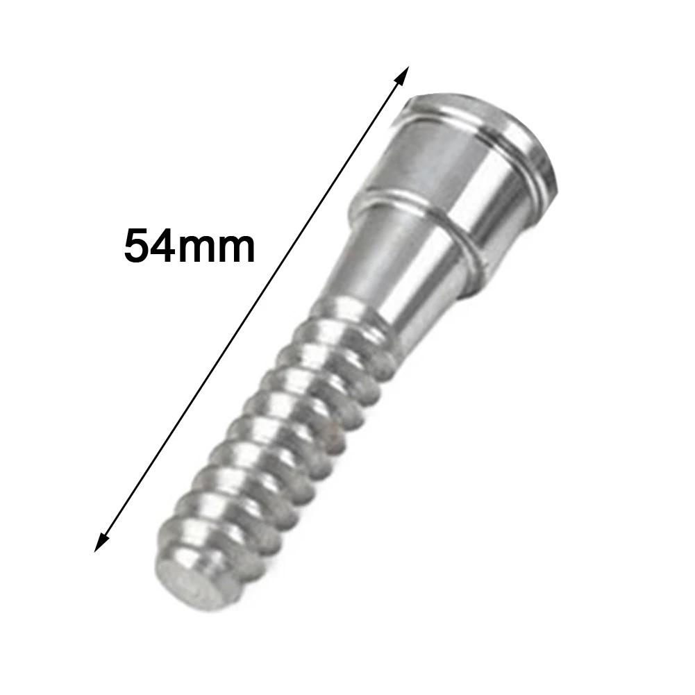 

Винт из стали 45, 54 мм, со скошенной зубчатой головкой, совместимый с зубчатыми патронами, эффективный для вкручивания, для зубчатого патрона 3,75 дюйма