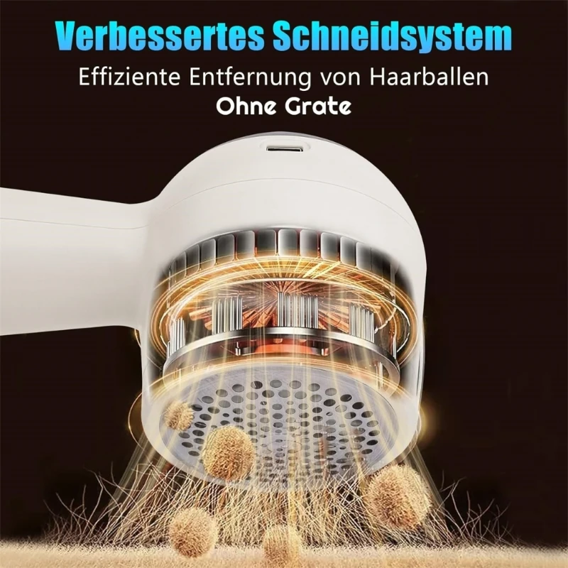 Afeitadora de tela portátil, 3 modos, recargable, para ropa, suéter eléctrico