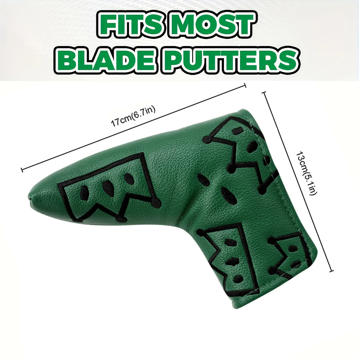 1pc Crown Design Style - Golf Putter Cover, Golf Fashion Club Cover, Accessories Suitable For Outdoor Enthusiasts