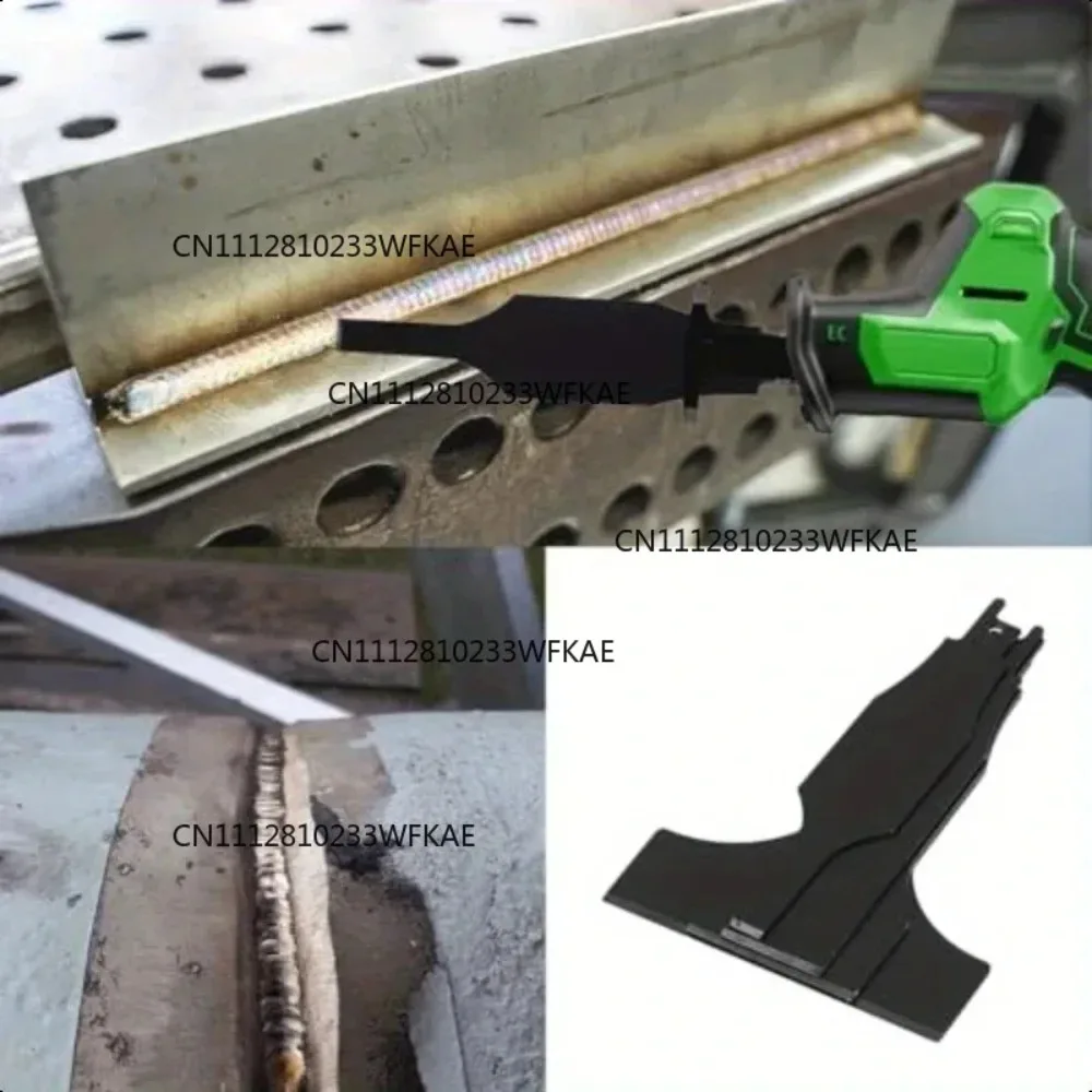 4PC Heavy Duty Reciprocating Saw Blade Set for Steel Tile Putty Removal Wall Ground Scraping