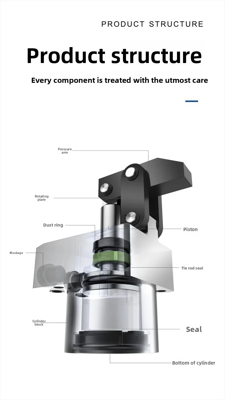 Double Head Lever Cylinder Hydraulic Cylinder of Machining Center
