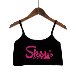 SISSY Camis Backless Camisole Summer Crop Top Sexy Tops for Women Seamless Sleeveless Tank Tops Female Clothes Camison Verano