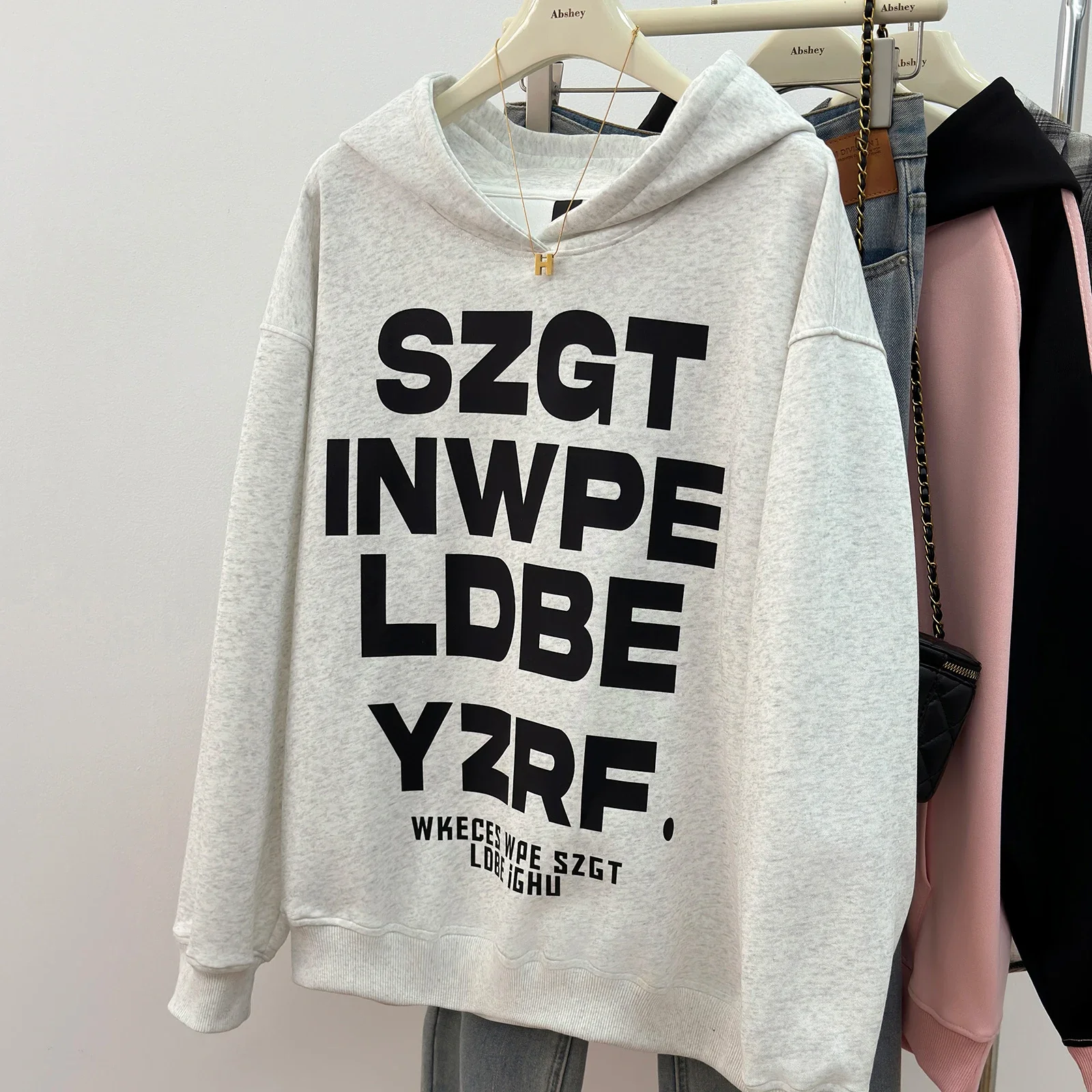 

Y2K толстовки для пар, корейская версия, свободная верхняя одежда с принтом, тонкий весенне-осенний новый стильный топ