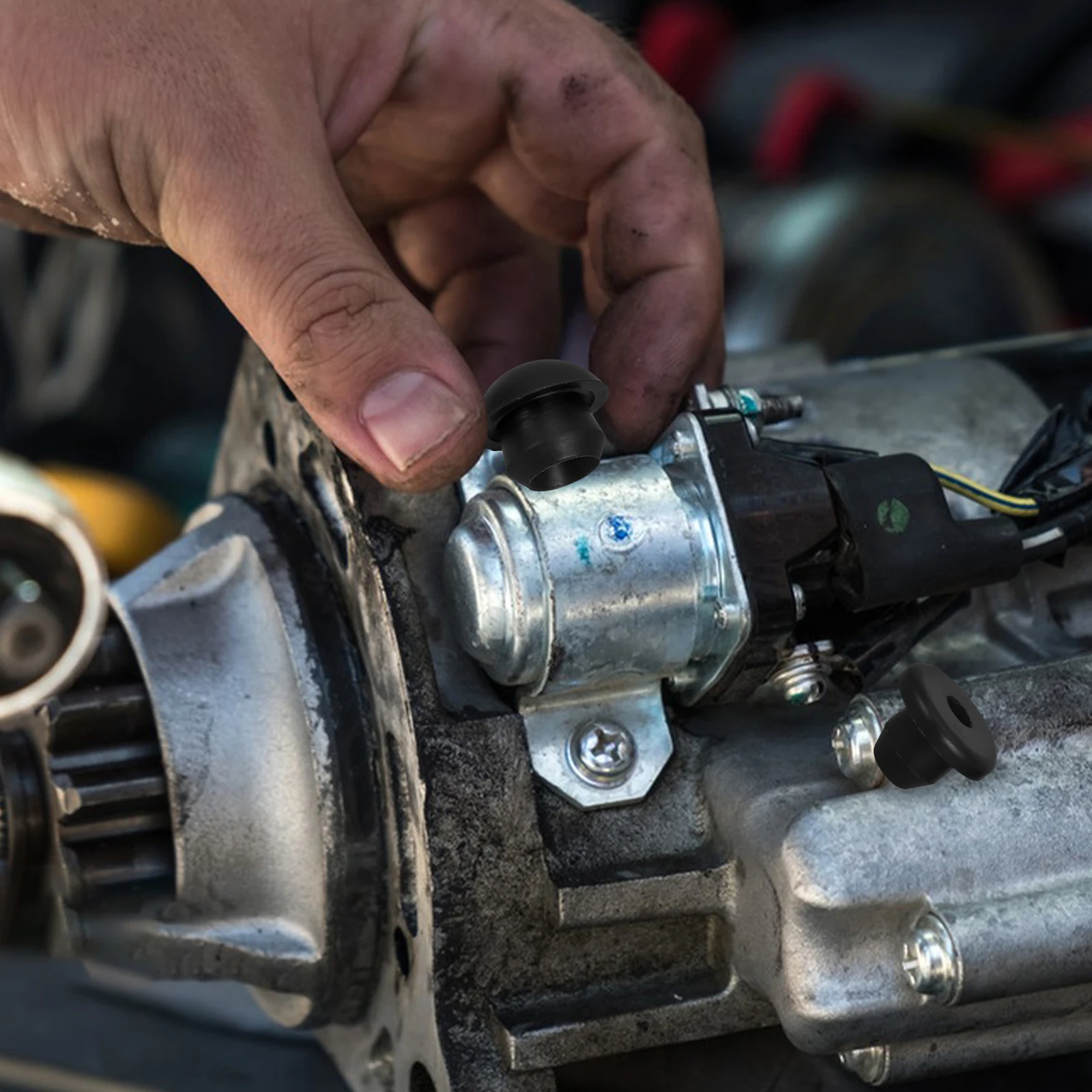 

10pcs Jack Plug Rubber Oil Filler Hydraulic Bung Horizontal Plugs Floor Bottle Jack Furniture Parts Sealing Easy Install