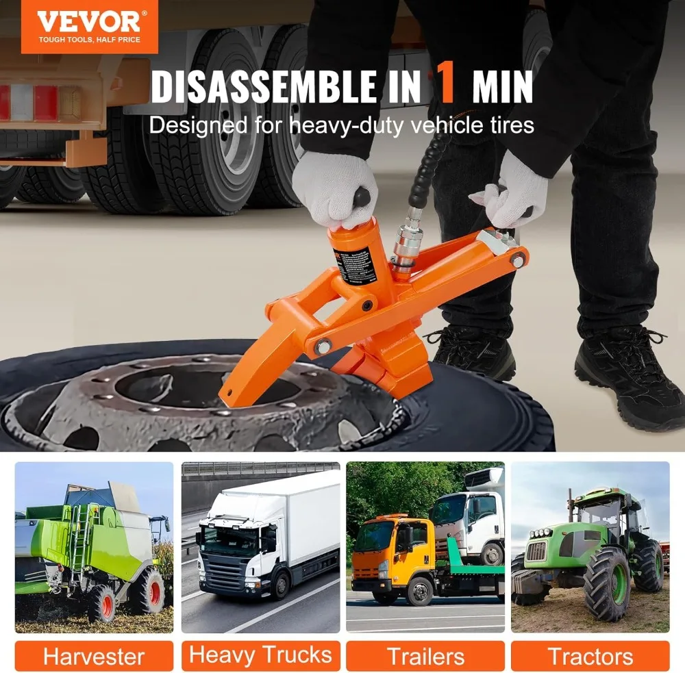 

Сверхмощный гидравлический шариковый выключатель 10000 фунтов на квадратный дюйм, инструмент для шин для грузовиков, тракторов, квадроциклов