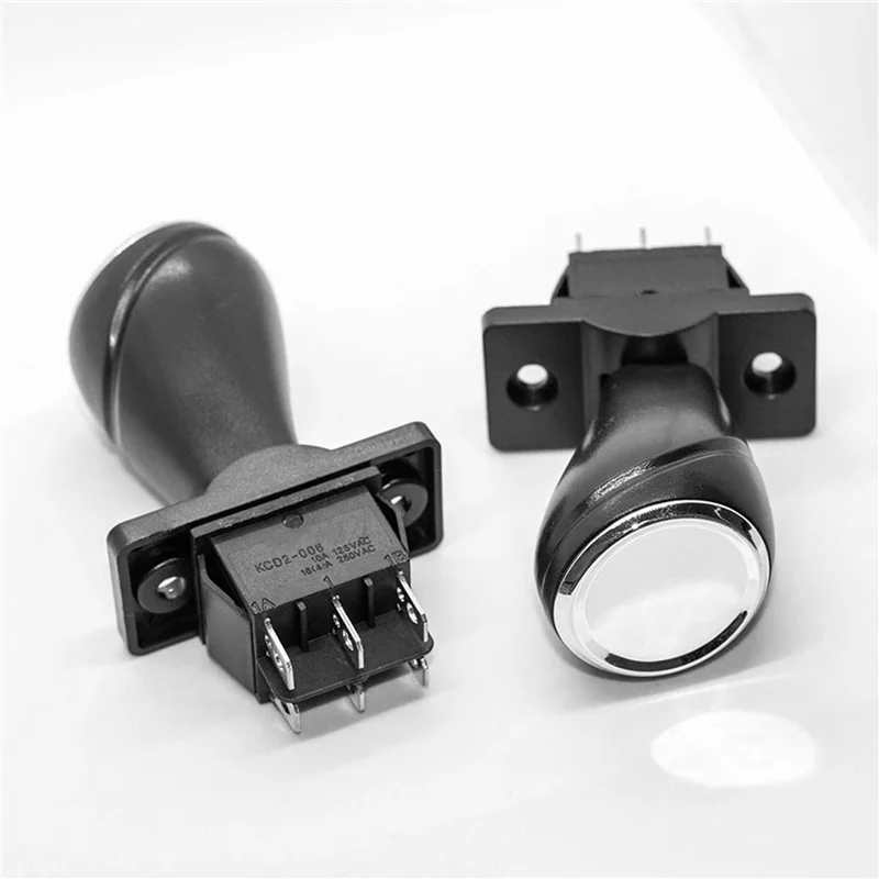 10 قطعة سيارة كهربائية للأطفال عصا التحكم سيارة ممتص للصدمات إلى الأمام عكس التبديل على السيارة إلى الأمام والخلف التبديل (الولايات المتحدة)