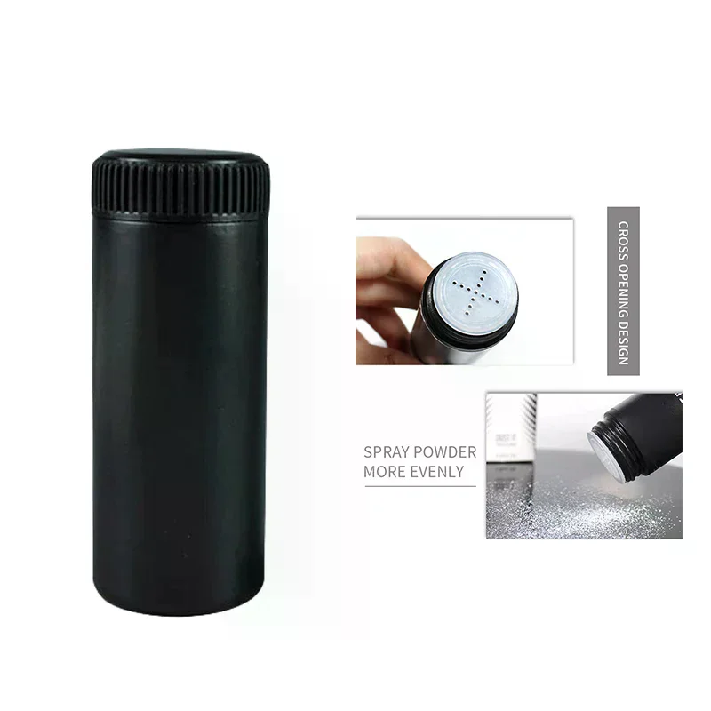 60/100ml Talcum Powder Bottle Refillable Cosmetic Powder Dispenser Plastic Powder Container Empty Pots Bottles
