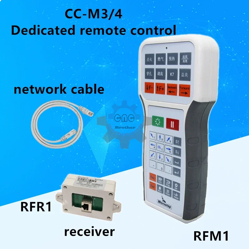 New upgraded THC plasma StatAi CC-M3/4 control system wireless remote control RFM2, replacing the old RFM1, RFS1 (discontinued)