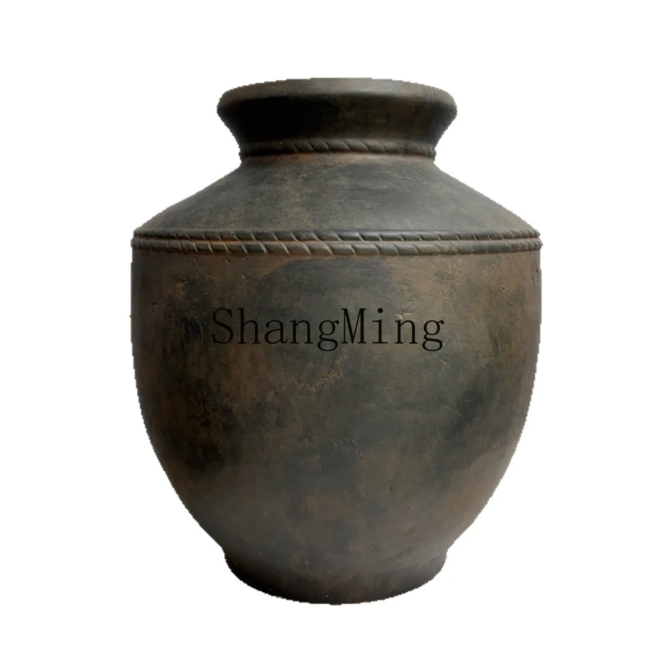 

DSA pottery pot antique ceramic vase flower arrangement ornament high-end sense niche home decoration water flower cultivator