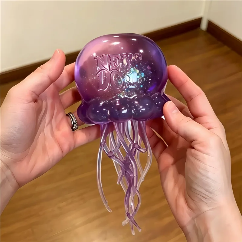 Needoh Cube Drip Fidget Sensory Toy Maltose TPR Mello Mallo Snow Ball Press Doh Change Color Relief Anxiety Focus Calm Down Gift