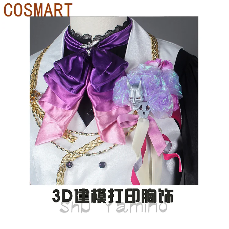 COSMART Anime Vtuber Luxiem First Anniversary Ike Eveland/Vox Akuma/Mysta Rias/Shu Yamino/Luca Kaneshiro Cosplay Costume