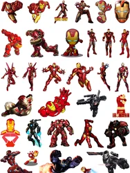 Marvel Heroes Iron Man custom patches DIY children Stickers on clothes Iron-on transfers for clothing