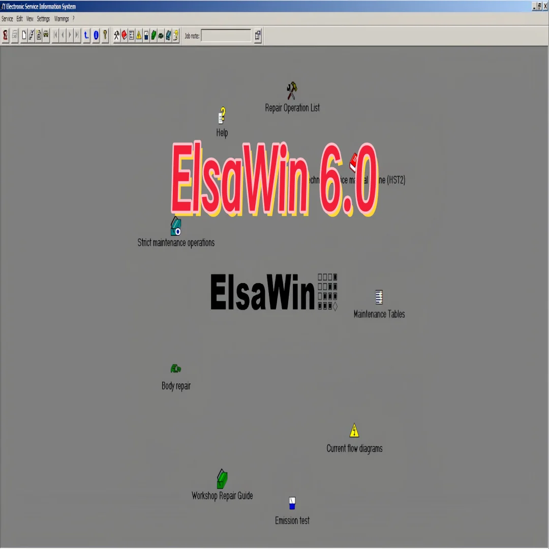 2025 Hot ELSAWIN 6.0 Etka 8.3 Latest Maintenance Software Group Vehicle Electronic Parts Catalog Suitable for V/W AU/DI SE/AT SK