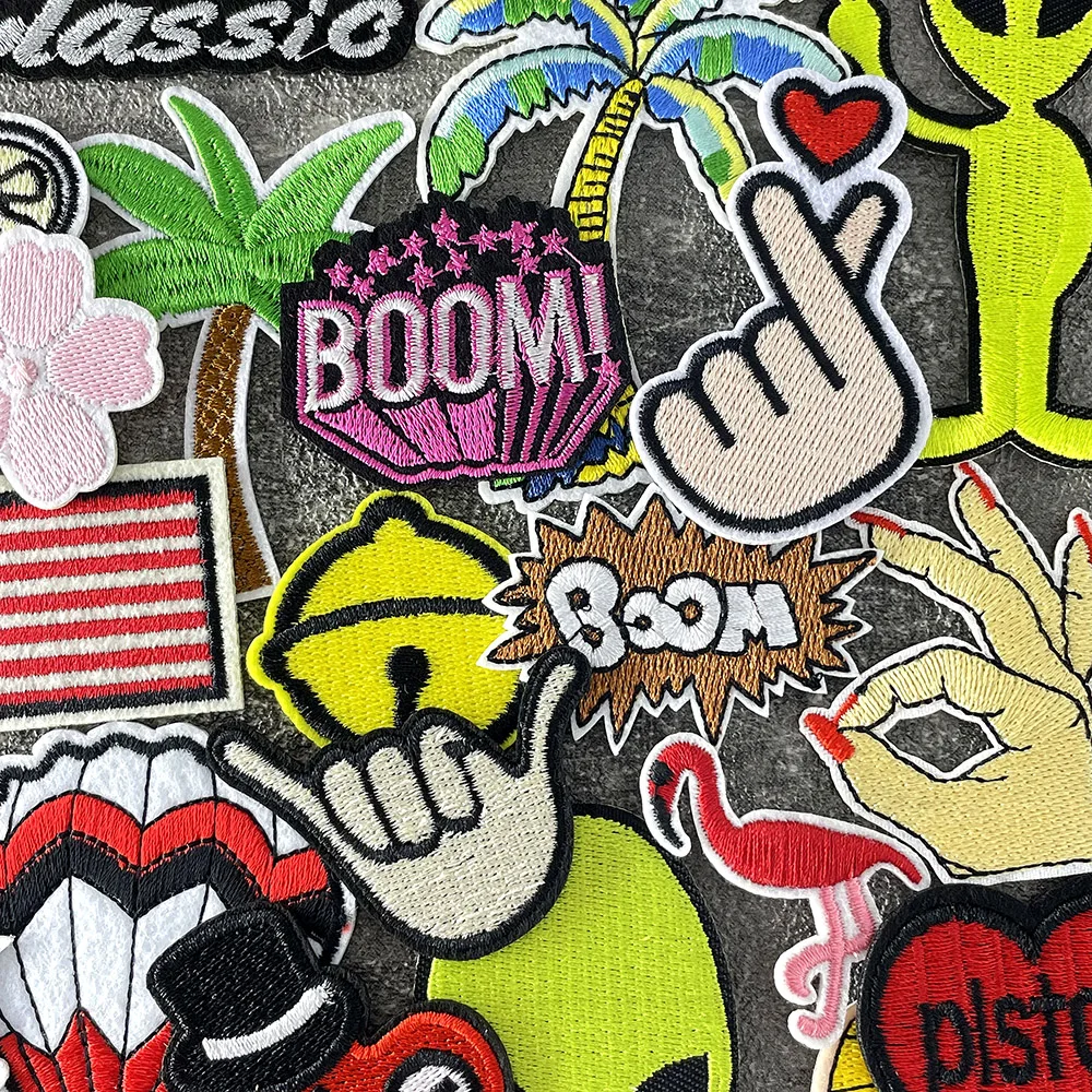 الكلاسيكية كول ستار التصحيح للملابس الحديد على الخياطة المطرزة زين لطيف النسيج شارة الملابس والاكسسوارات بقع #4