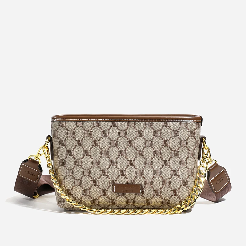 

High-End Minimalist Unique Vintage Leather Crossbody Bag For Women Casual Leisure Business Commuter With Trendy Design