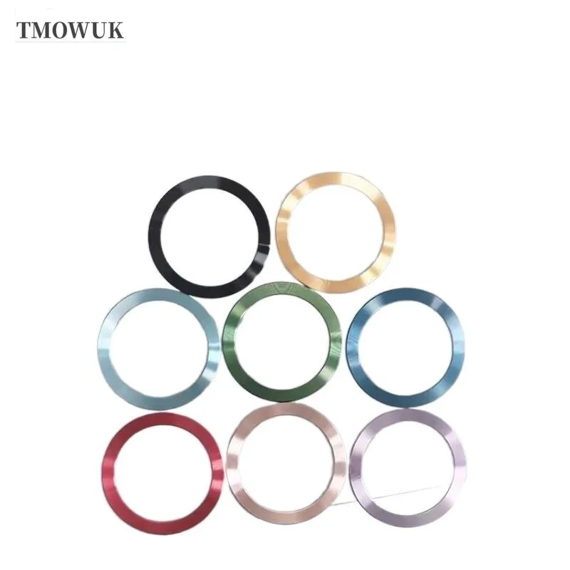 For Samsung Galaxy S25 S21 S22 S23 S24 Ultra Note 10 For Magsafe - Magnetic Metal Plate Ring Sticker For Wireless Charging