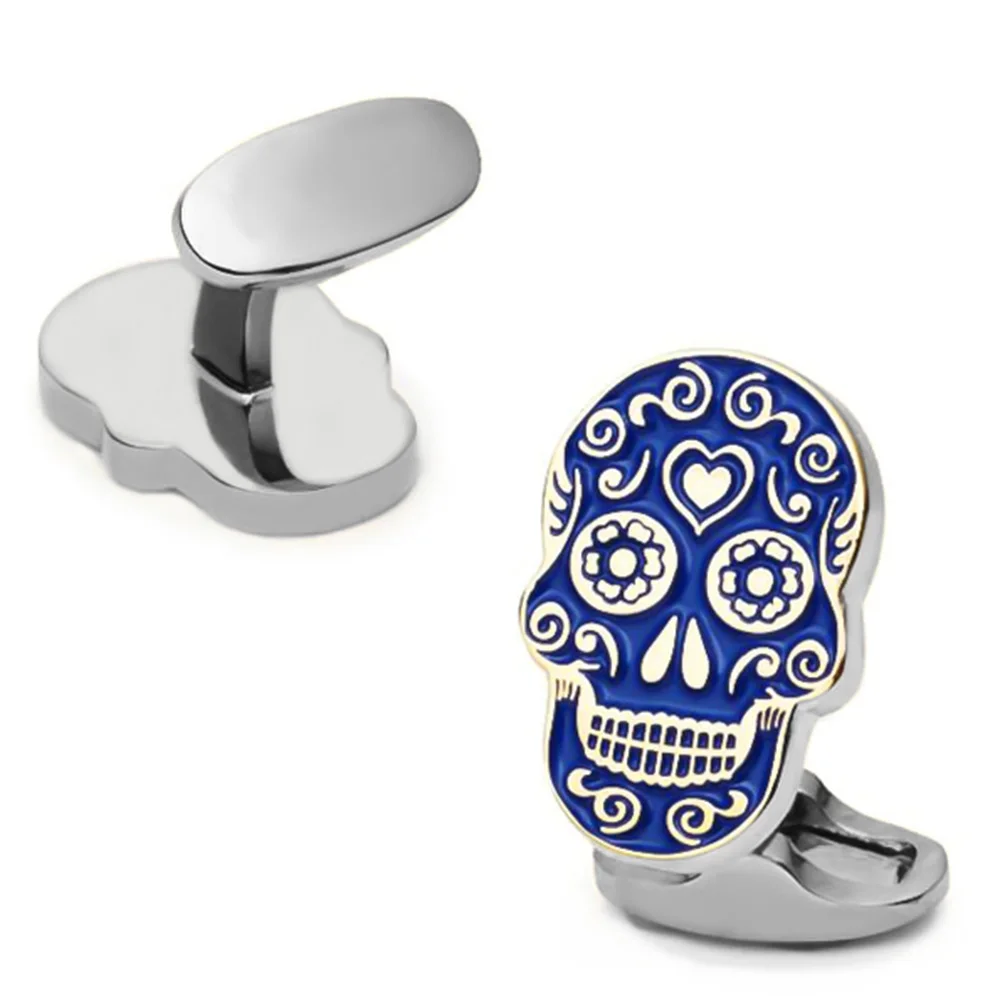 Skull Cufflinks 28 Vintage Skeleton Designs Men\'s Designer Cuff Links Wholesale&retail