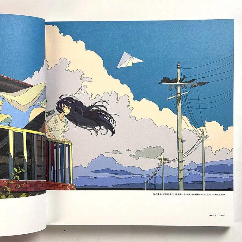 Reproduktion von Charcoal Tea Art Book Pixiv Artist Illustrations Import Original Edition Shoeisha