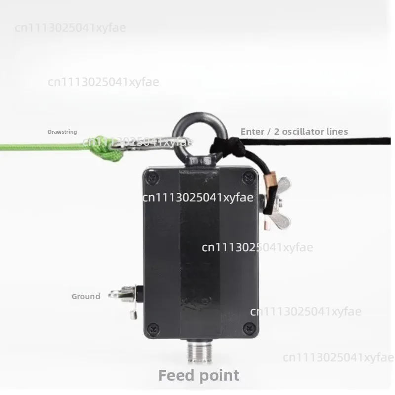 MagicalANT High Frequency Impedance Matching Transformer 49:1 500W 1.8-54MHz Low Standing Wave Component