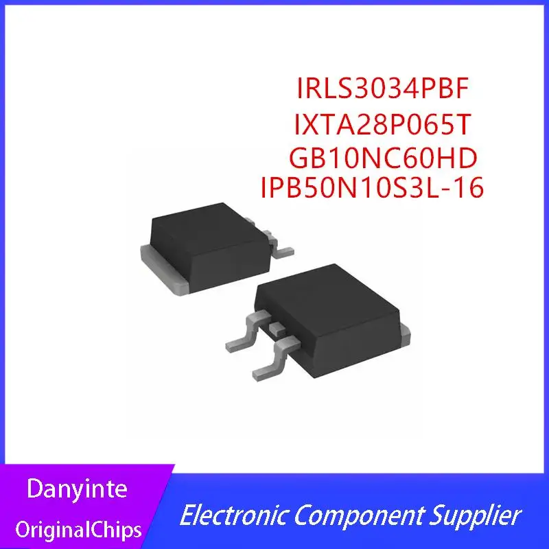 NEW 20PCS/LOT   GB10NC60HD STGB10NC60HD    IPB50N10S3L-16 3N10L16   IXTA28P065T   IRLS3034PBF IRLS3034   TO-263