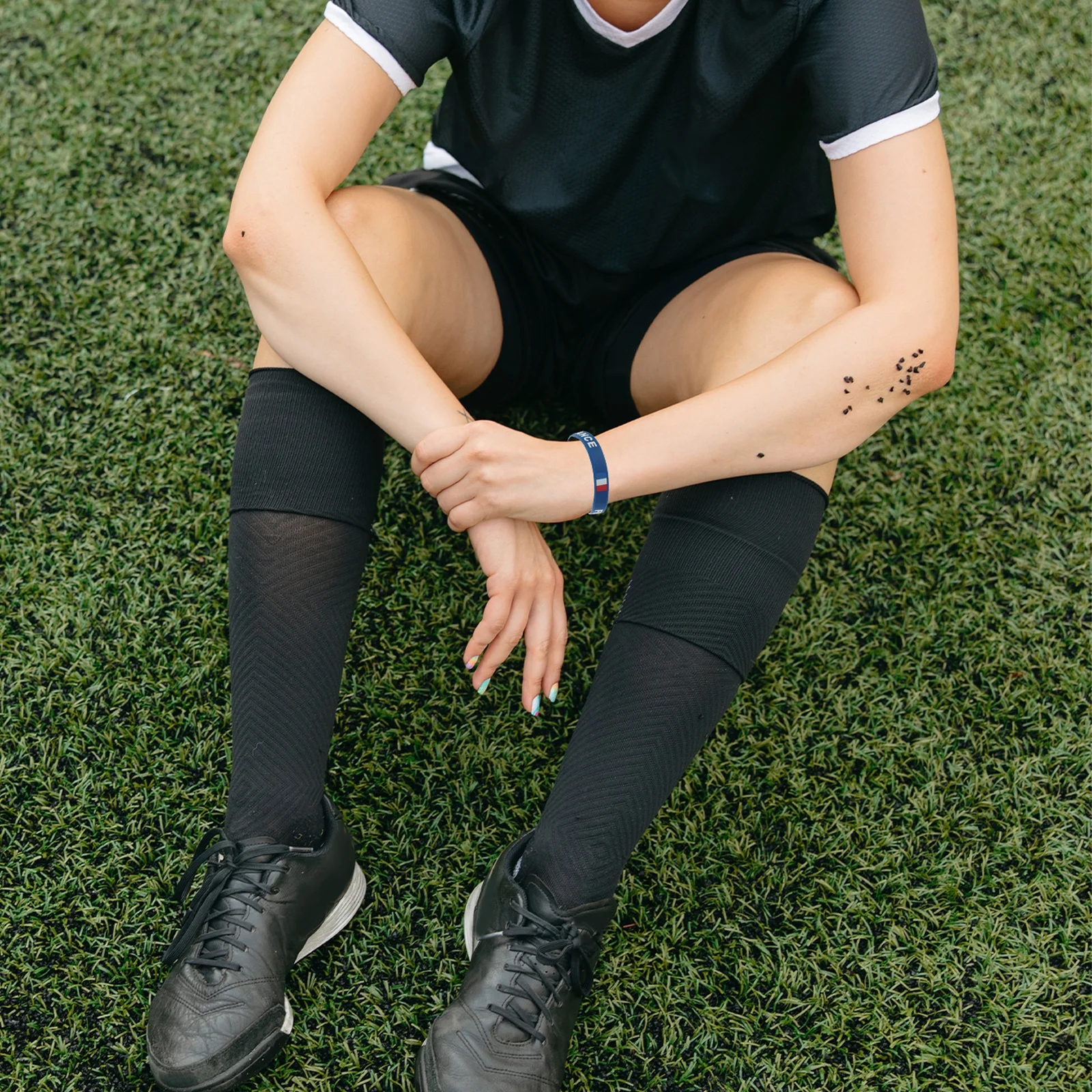 

6 pcs Silicone Wristband Country Flag Bracelet For Sports Game Match Support Party Decor Accessory