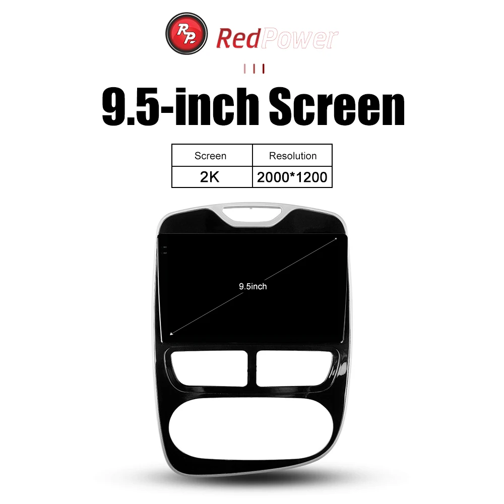 Redpower HiFi car radio for Renault Clio 2012-2016 Android Car DVD screen CarPlay DSP audio video