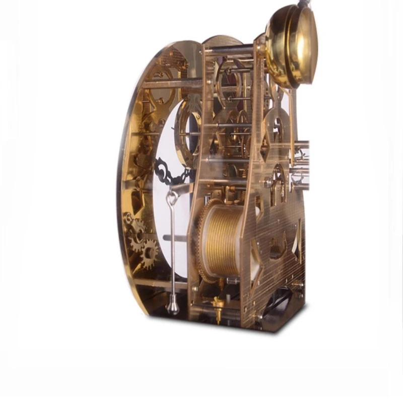 Perspective Standing Bell 12-tone pull rope movement Floor clock Craft mechanical timekeeping