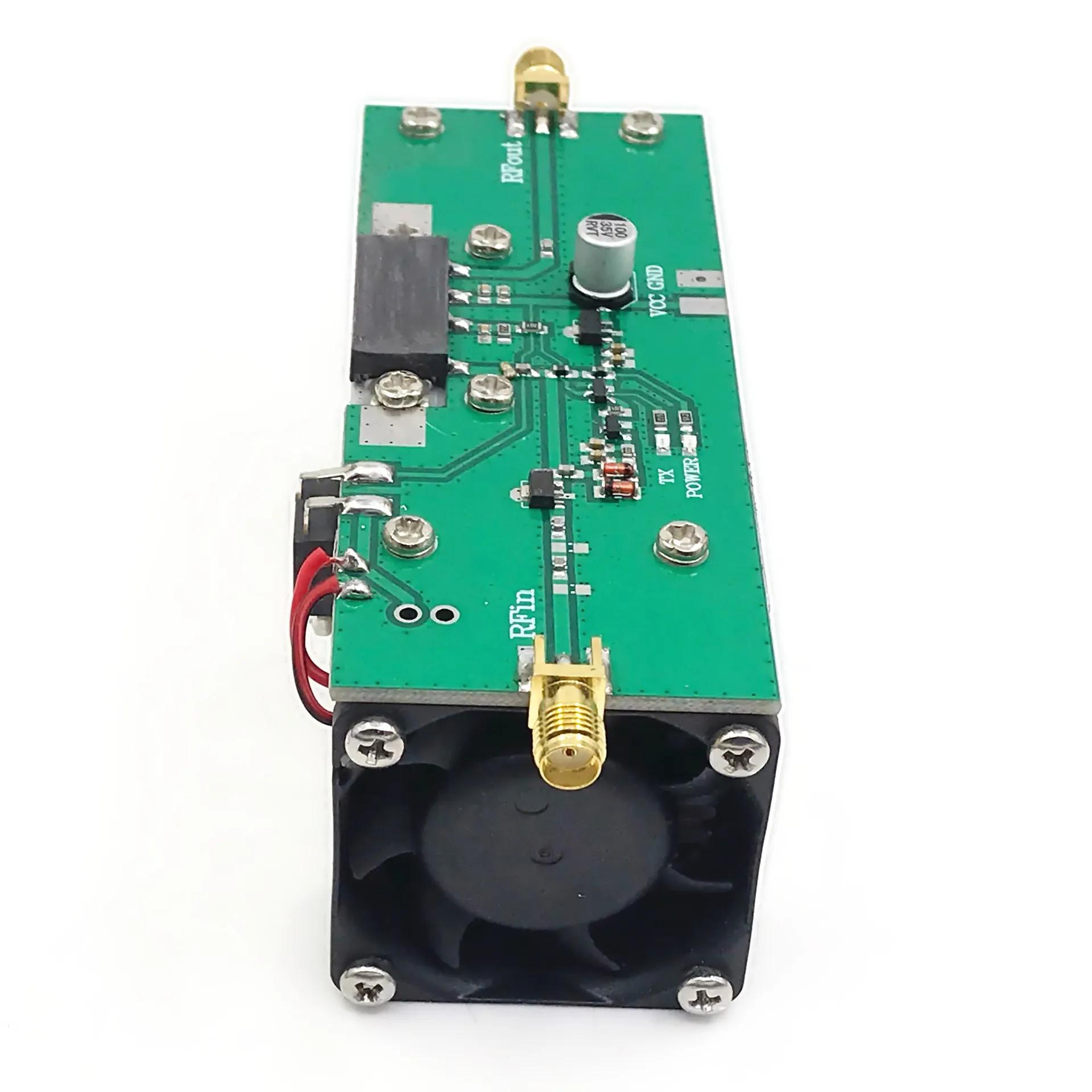 

1PCS 13W RF Power Amplifier 433MHz (335-480MHz) Radio Frequency Power Amplifier with Heatsink