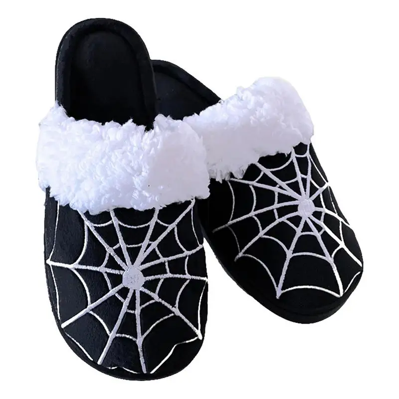 Fuzzy Indoor Slippers House Slippers Anti-Skid Cozy Plush Fuzzy Slides For Women Indoor Home Slipper Warm Plush Bedroom Shoes