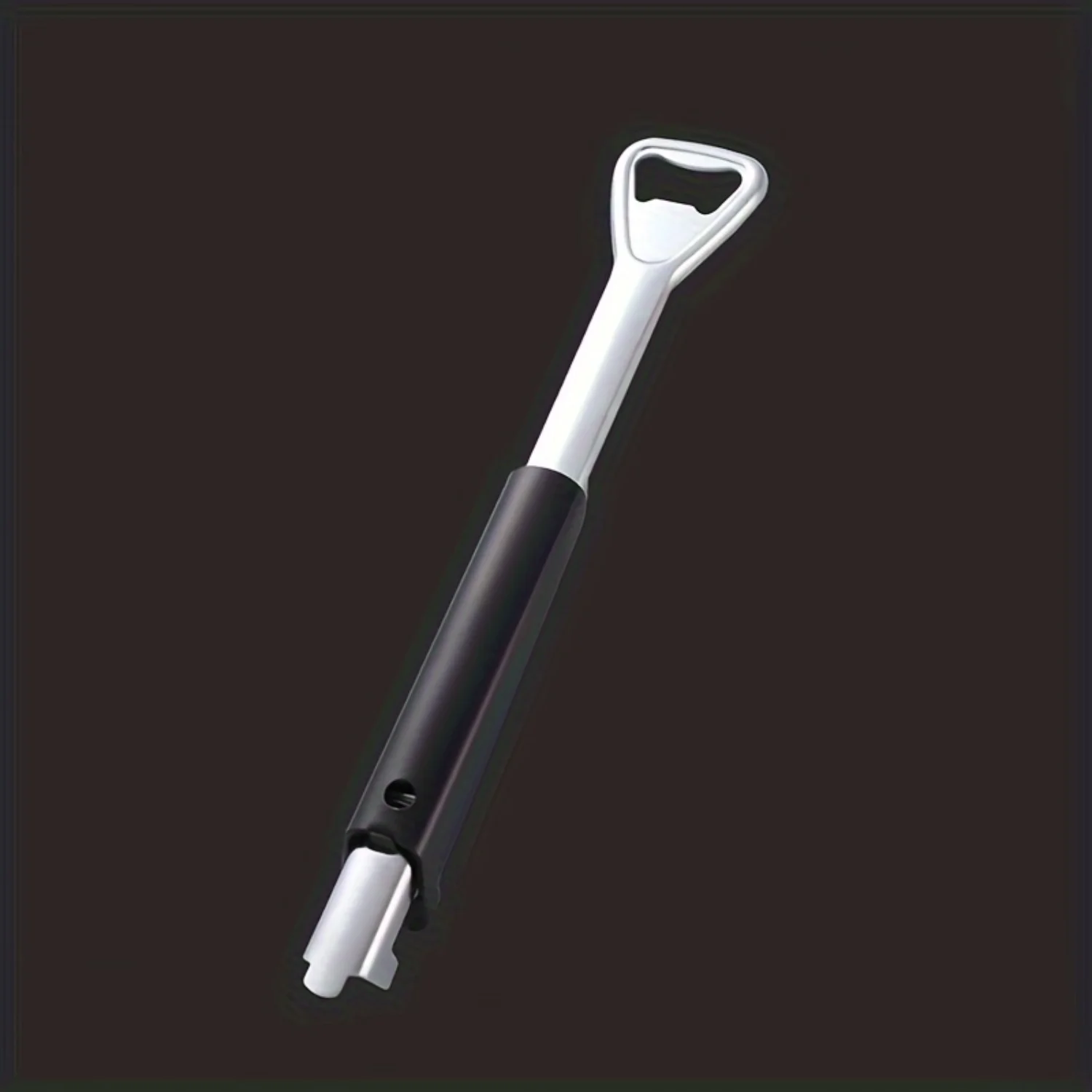 2-in-1 Adjustable Premium Stainless Steel Multi-Functional Can Opener - Effortless Opening, Sharp Cutting, Smooth Edge, Compact