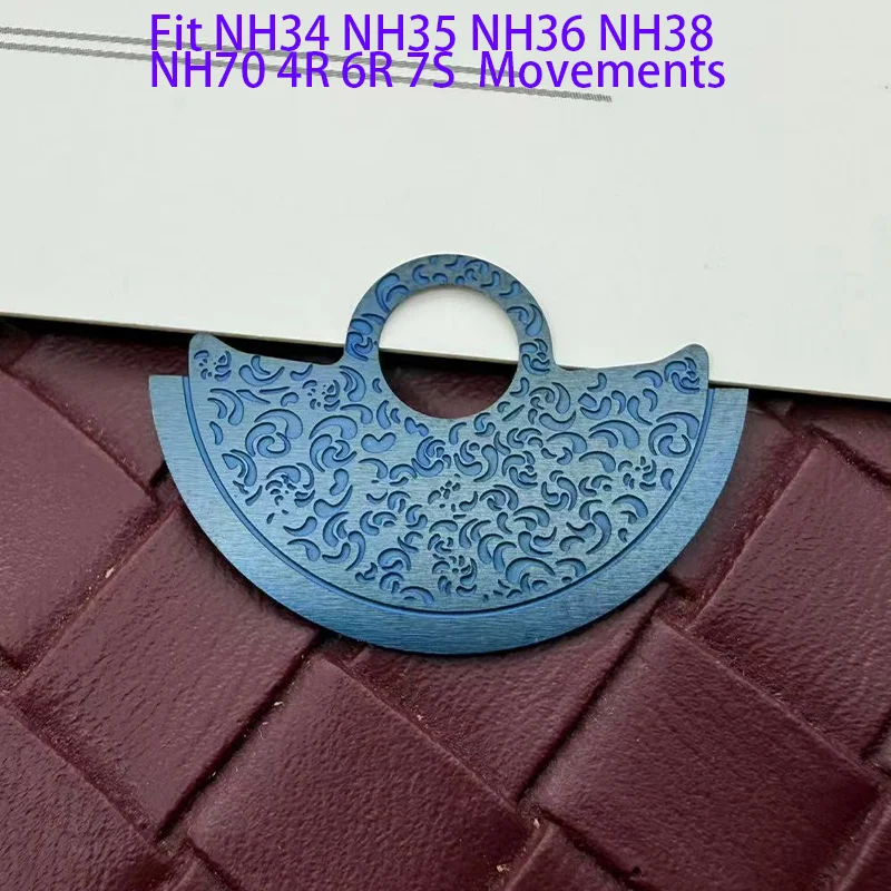 NH34 NH35 NH36 NH38 4R 6R 7S 機械式ムーブメント自動ハンマー金属ローターパッチ SKX007 SRPD 時計修理交換部品