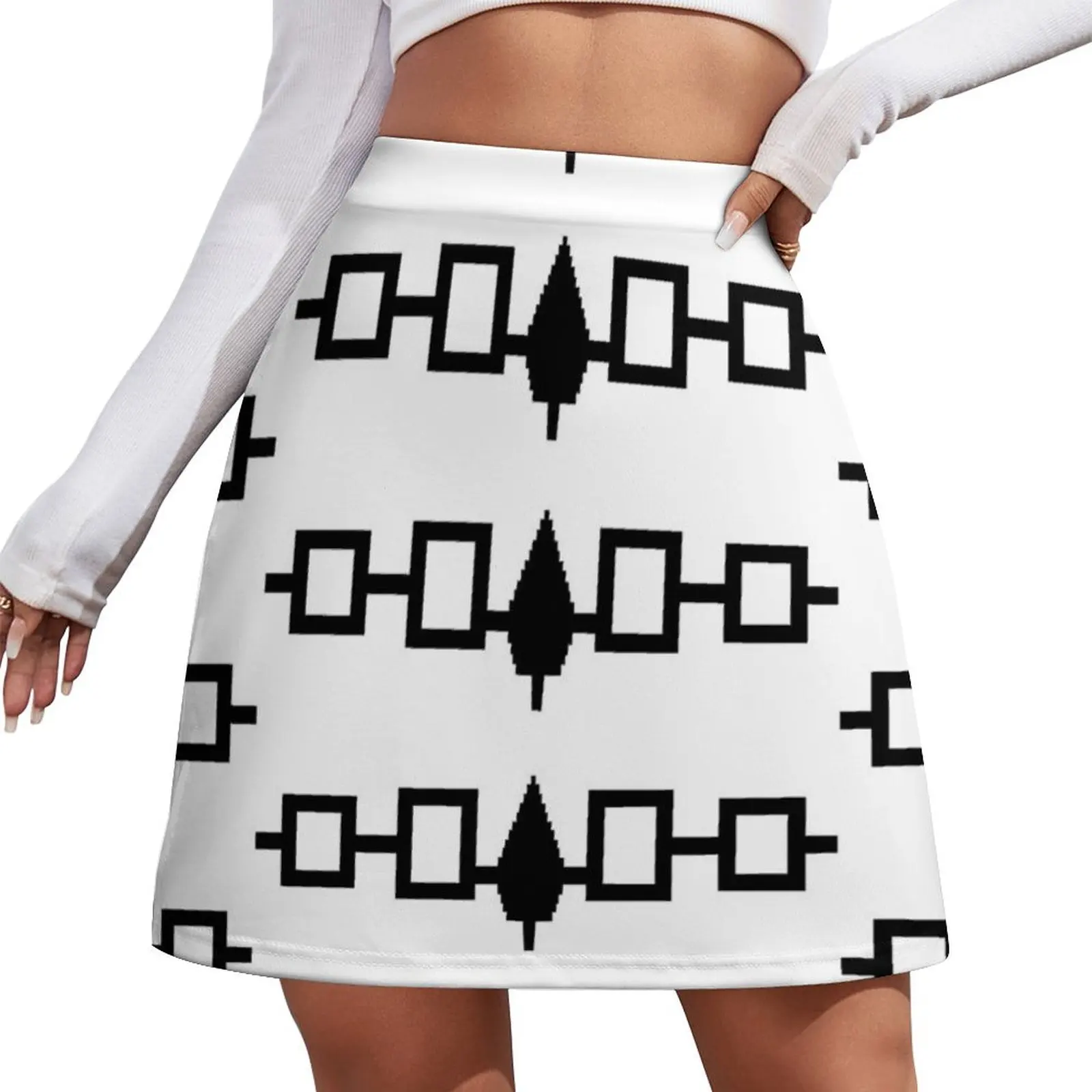 

Iroquois Hiawatha Mini Skirt modest skirts for women Clothing skirt sets Mini Skirt