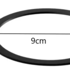 2Sets Type 90 Handle Pump Seal Set Leather Sleeve And O Ring Seal Set Outer Diameter 90mm Top Outer Diameter 60mm Bottom