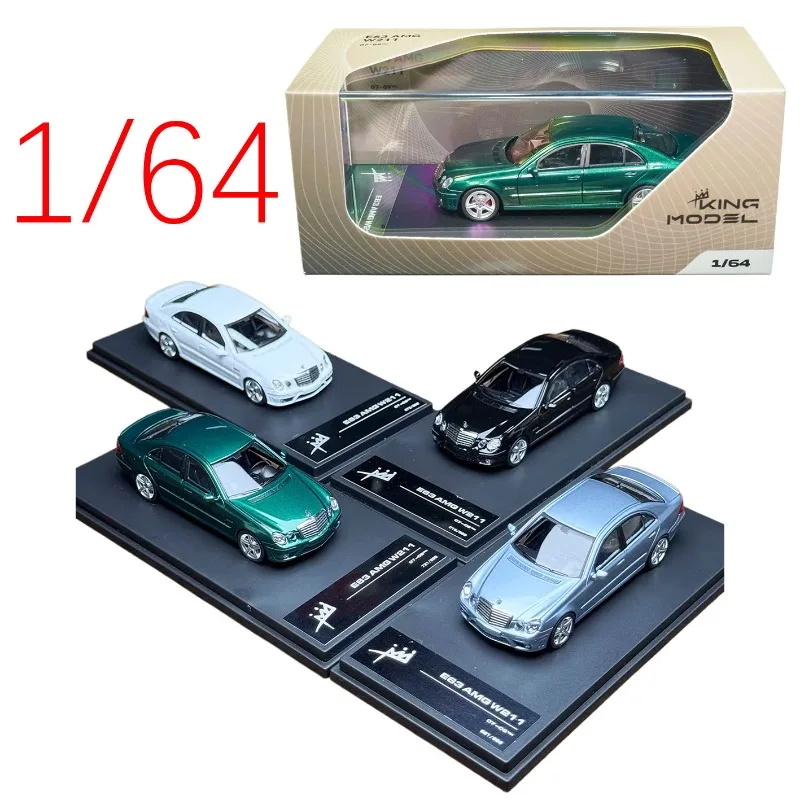 

KINGMODEL Diecast 1/64 Scale Mercedes Benz Alloy Car Model Benz E63 AMG W211 Play Vehicles Toys for Boys Original Box