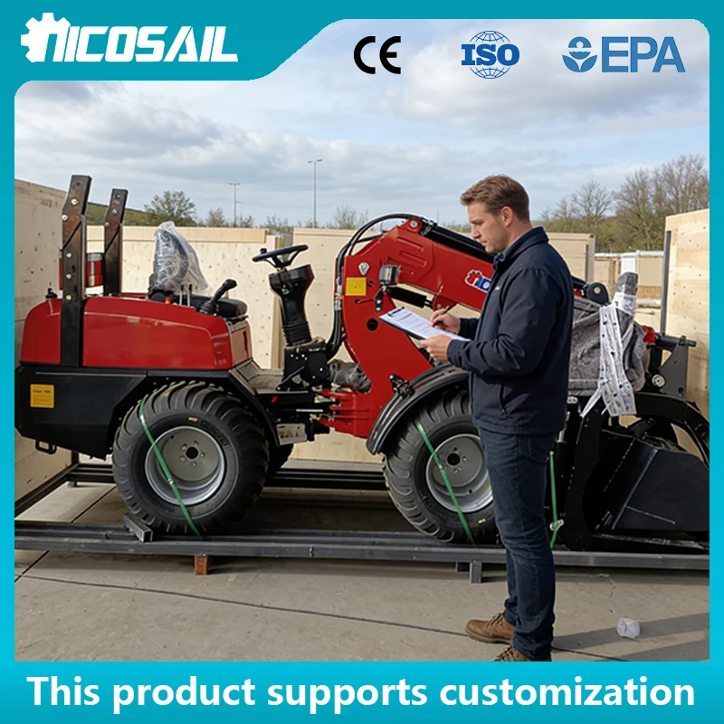 

Premium Telescopic Loader Long Service Life Professional Grade Compact Telehandler with Euro 5 Engine