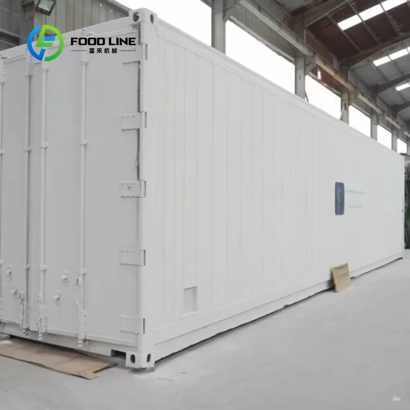 Customized Intelligent Modular Mushroom Cultivation Container Chamber for Greenhouse Farming and High Yield Production