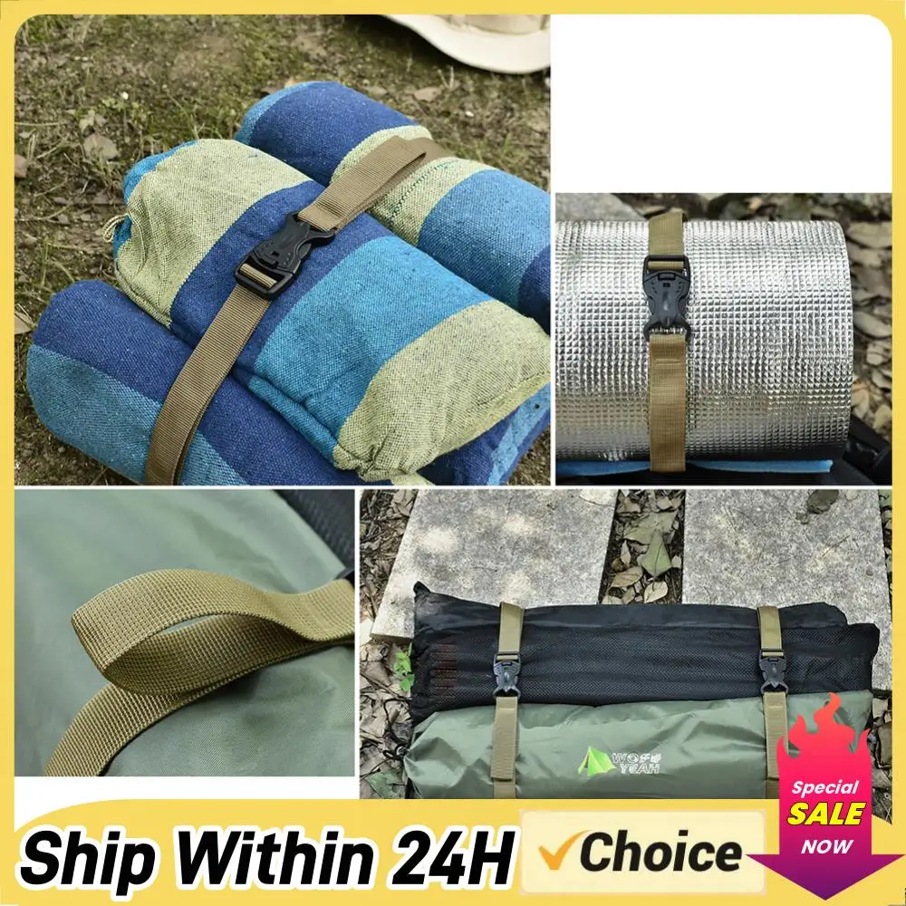 

Tour Luggage Buckle Tied Tighten Strap Outdoor Camping Hiking Cargo Storage Belt