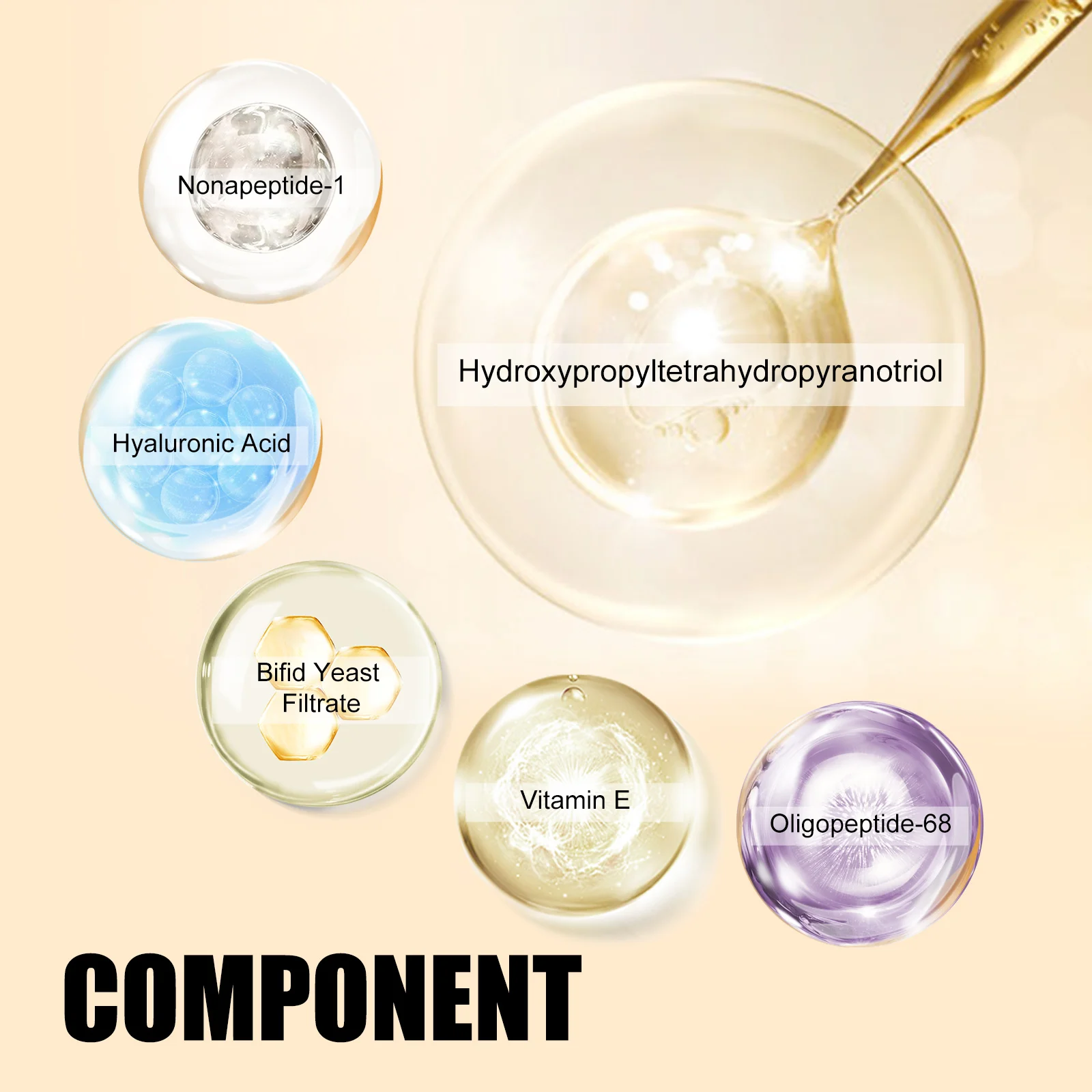 Jaysuing Beauty Skin Essence Perbaikan Bintik Wajah Melanin Hydrating Brightening Firming Skin Essence 1pcs