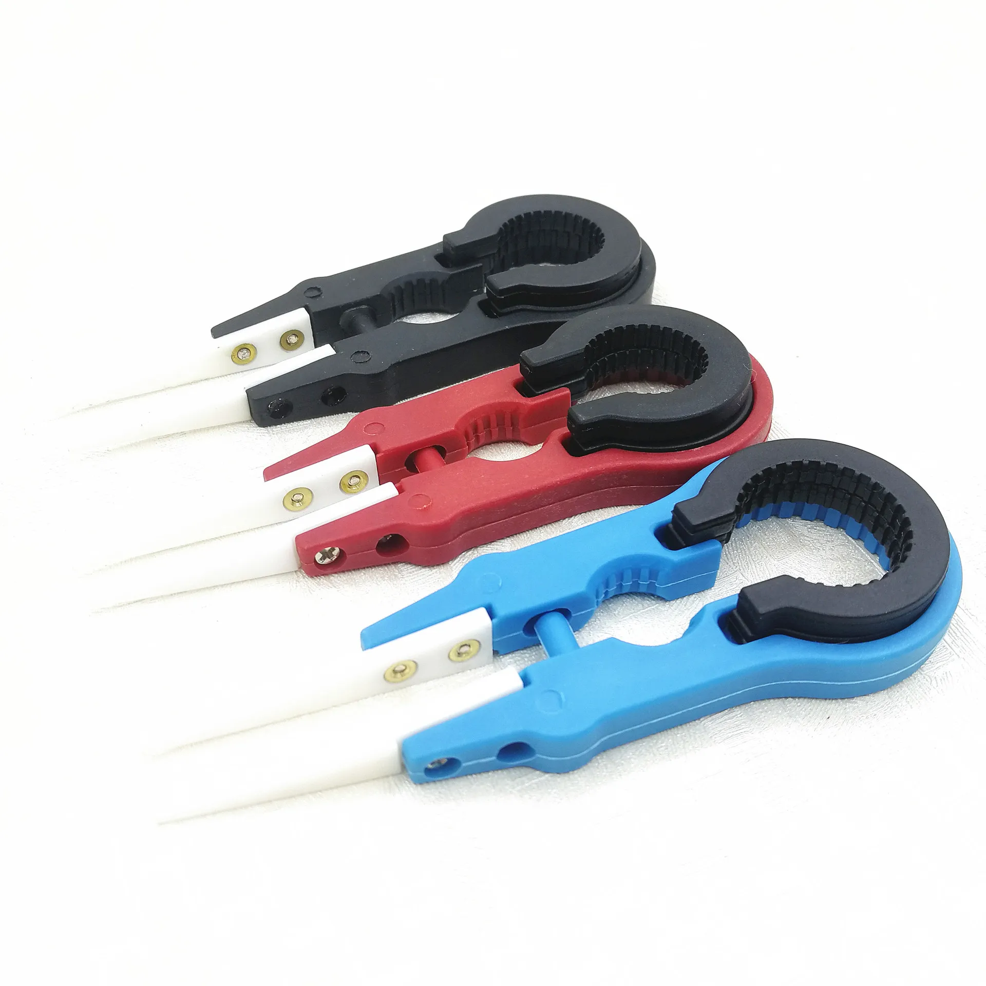 FATUBE Detachable plastic ceramic tweezers V3 V5 anti-static corrosion-resistant high-temperature diamagnetic