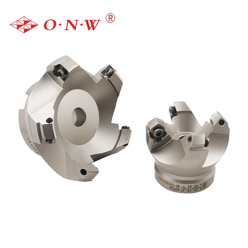 

Cutting Tools KM Face Milling Cutter KM12- 45degree Recommended Insert SEHT1204 CNC Lathe Indexable Face Milling Cutter