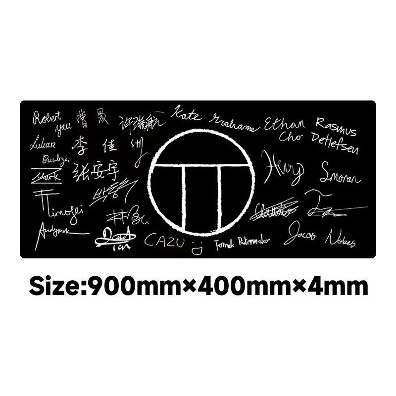 [Picube] Picube Team Mat V3 Hand Drawn Signature Speed Cube Mat Non-Slip Rubber Timer Pad Desk Mouse Pad For Hobby Cubers