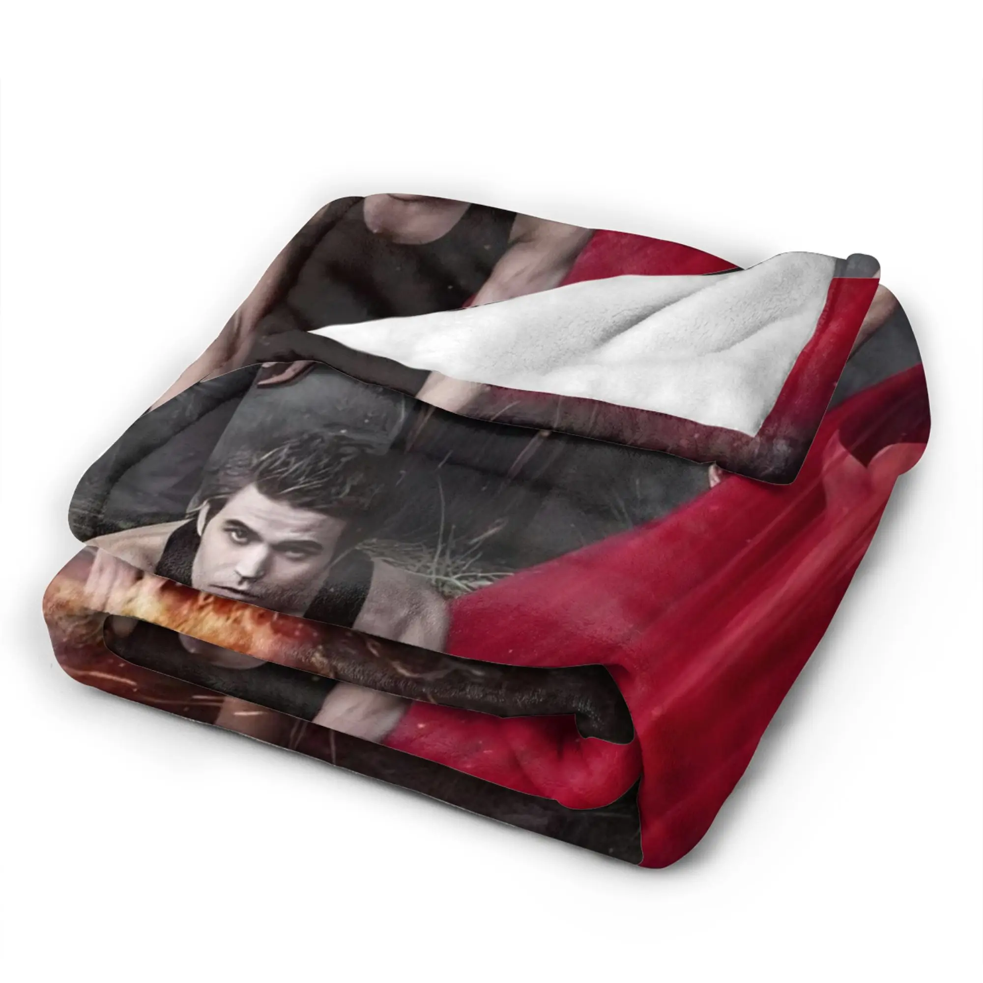 جاكوب الأسود الفانيلا البطانيات الشتاء الشفق ساغا سوبر لينة رمي بطانية غرفة نوم الجدة المفرش أريكة غطاء سرير