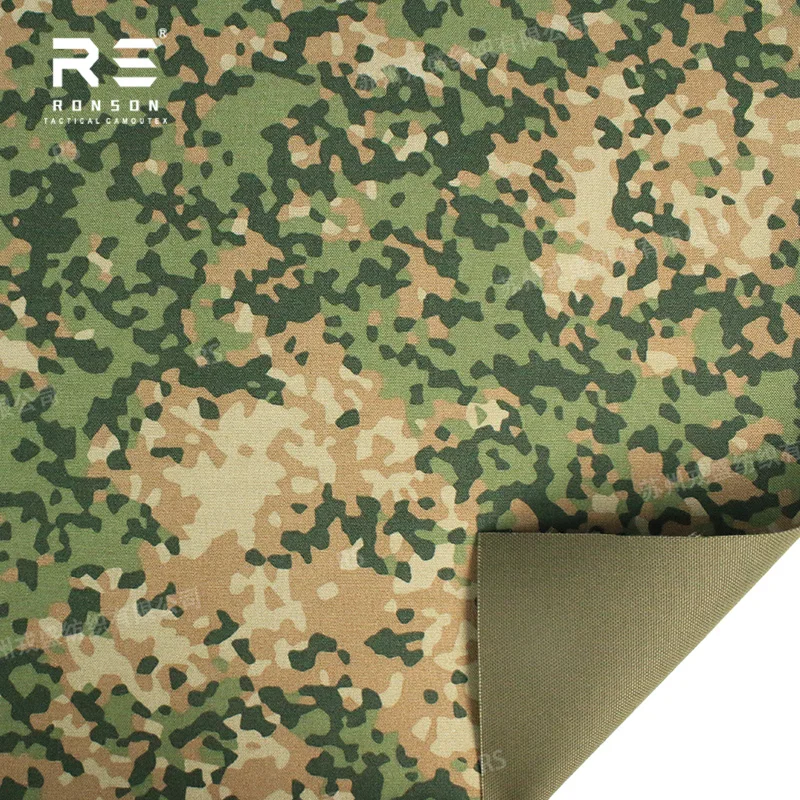 NFP Multitone Camouflage 500D+1050D Laminated Squadron Tactical Vest Fabric Nylon Cordura Laser Cut Molle System Bag Durable Use