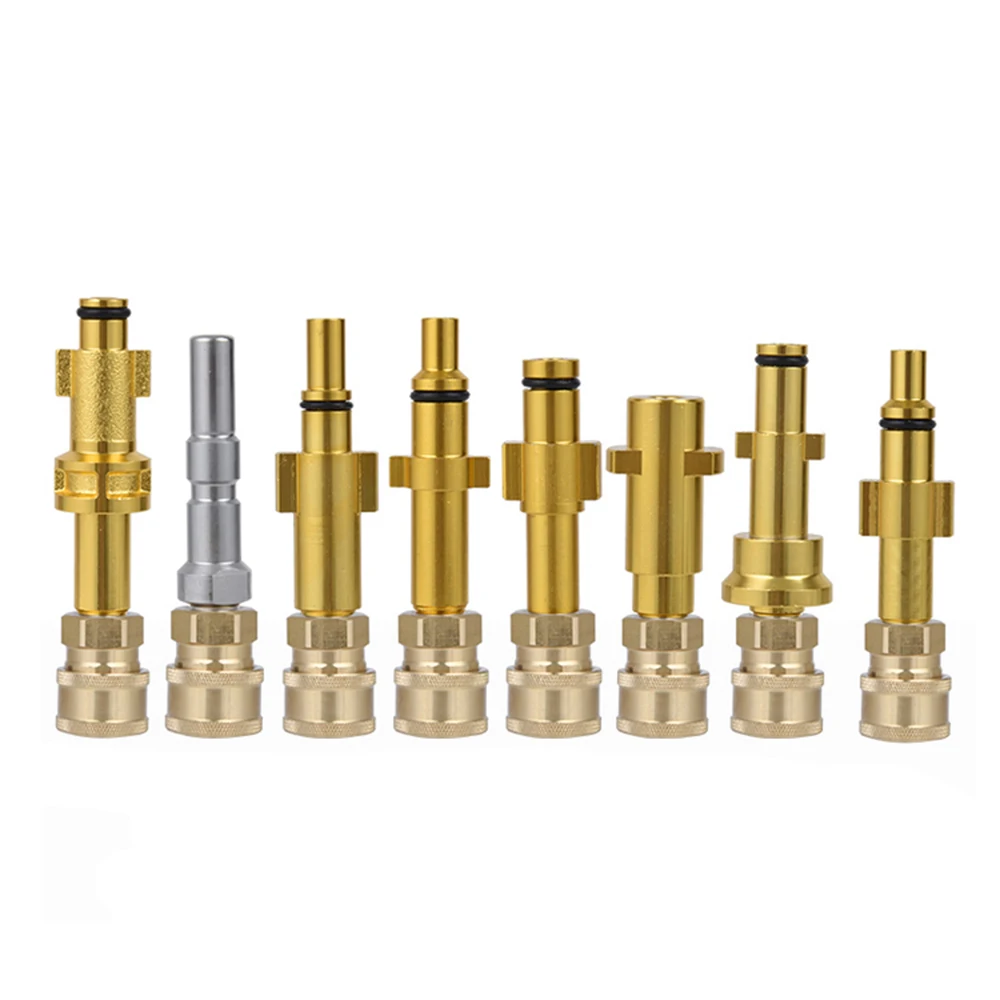 5 Nozzles Pressure Washer Quick Connector Set 1/4