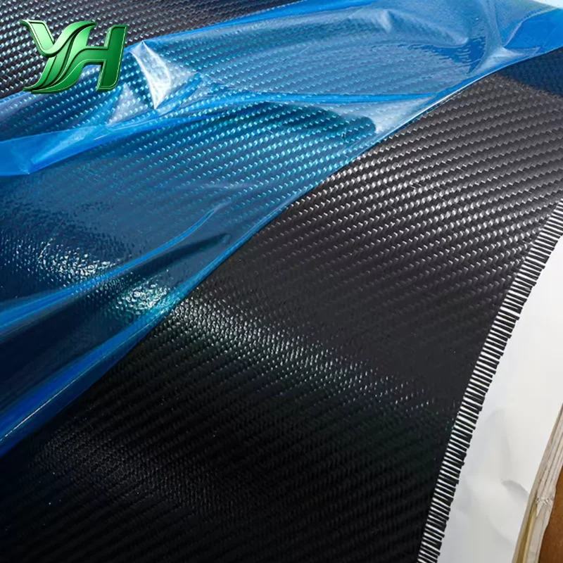 High-quality 3K 160gsm 2x2 Twill Woven Carbon Fiber Prepreg Cloth, Cures at 120°C, High Strength, Suitable for Car Modifications