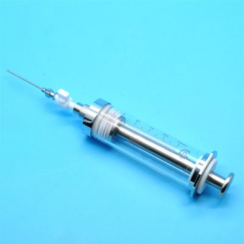 Air Tightness Microliter Syringe Valve Type Airtight Micro-injector Valve Microsampler Syringe With PTFE Switch 25 50 100 200ml