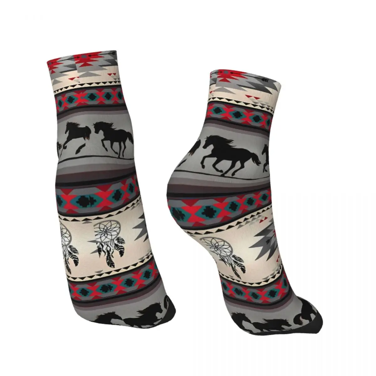 Classic Design Horse The Pretty Horses Ankle Socks Male Mens Women Summer Stockings Hip Hop