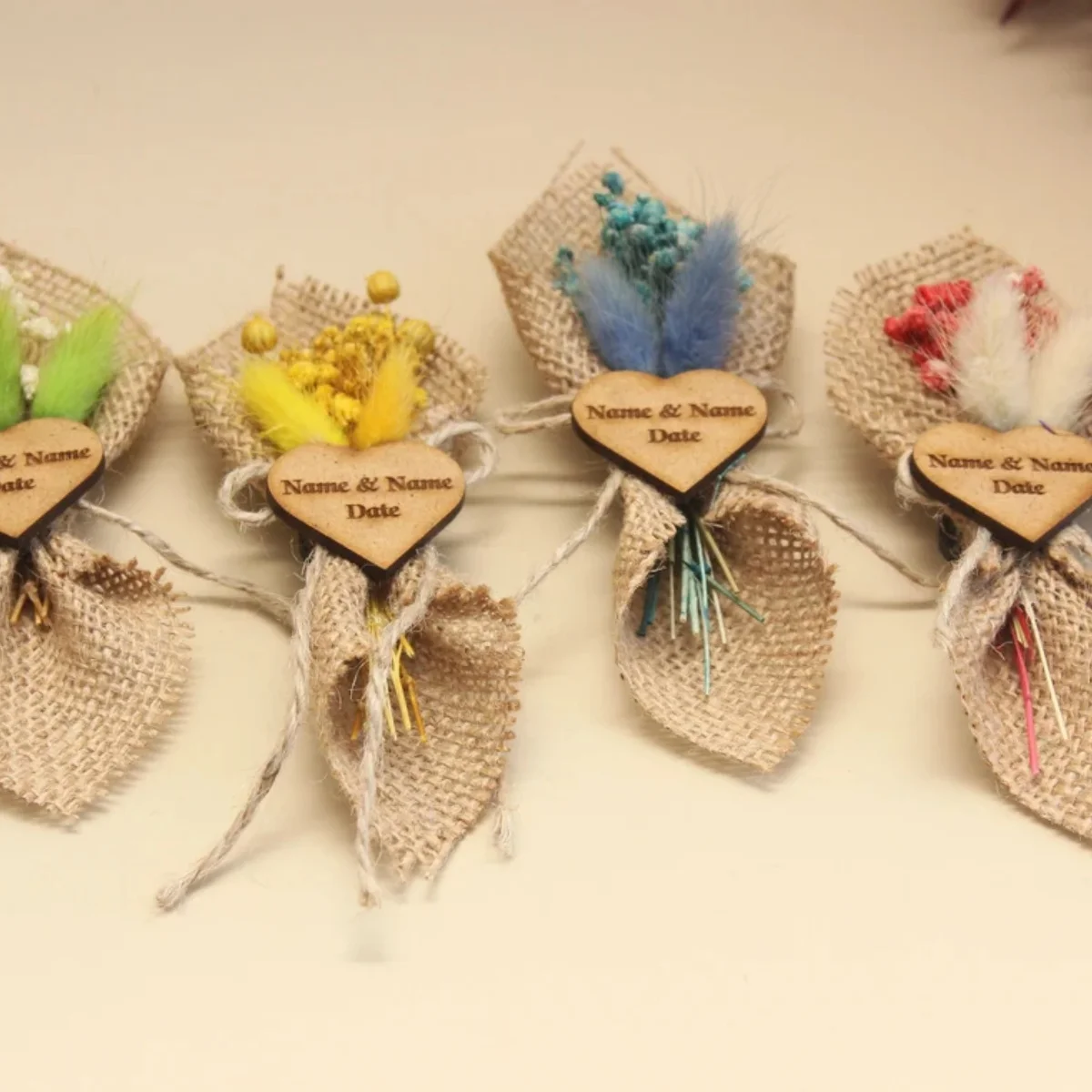 

Мини-букет из сушеных цветов, магнит для свадебных сувениров, персонализированные подарки, сувениры для свадебного душа, сувениры для свадебной вечеринки, деревенский свадьба