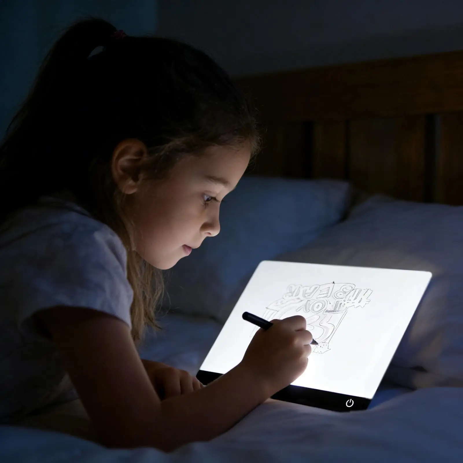 Light Up Drawing Board Erasable Drawing Supplies Light Up Doodle Board For Kids Teens Adults Preschool Kindergarten Daycare