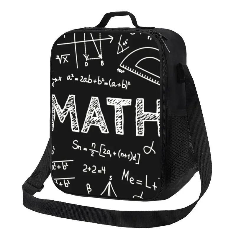 

Physicist Maths Teacher Insulated Lunch Bag for Women Nerd Mathematician Thermal Cooler Lunch Box Kids School Children